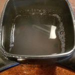 直利庵総本家 - 蕎麦湯はサラサラタイプ