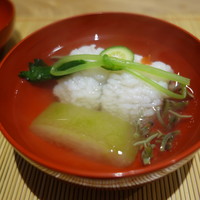 祇園 にし - ぼたん鱧の椀