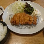 洋食亭かつ貴 - ロースカツランチ