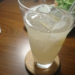 ピッツェリア ダ アンダン - 自家製ジンジャエール