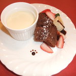 パスタの店　山猫軒 - ディナーセットのデザートです。