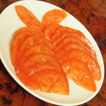 中華美食府 - 冷やしトマト（３８０円）２０１７年６月