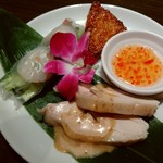 アジアンテイブル - 前菜３種です♪