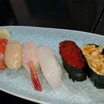 Sushi Doko So Hasegawa - えとろふ寿司(1,620円)