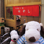 お店の名前は『お好み焼き　はやし』だよ。
          こちらは天王寺・阿倍野あたりでは
          超コスパの良いお店として有名です。