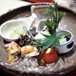 銀座 しのはら - 八寸一人前