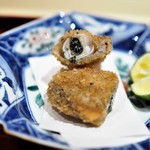銀座 しのはら - 舞鶴産鳥貝のフライ
