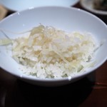 銀座 しのはら - 新生姜の炊き込みご飯