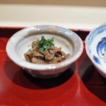 銀座 しのはら - 牛しぐれ煮