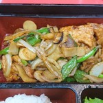 Touyouken - 豚肉の沙茶醤炒めセット