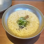 割烹・蕎麦 波と風 - すっぽんのスープ