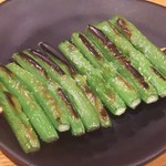 炭火串焼 初代バッジョ - にんにくの芽