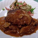 カフェ・レジェンド - Ａランチ（ハンバーグハヤシソース）