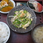 一心茶房 - 日替わり定食（ゴーヤチャンプルー）