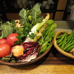 Sawarabi - 季節の新鮮野菜