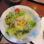 桃華 - タンタン麺セットのサラダ