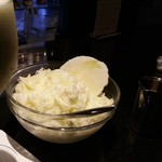 バー アビーロード - マスクメロンのかき氷、ブランデーを沿えて