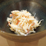 三谷 - 北海道噴火湾の毛蟹　横山五十　純米大吟醸　山田錦 と共に