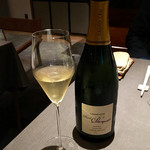 茶禅華 - シャンパンで乾杯♪