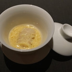 茶禅華 - 毛蟹を絹笠茸に詰めて