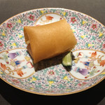 茶禅華 - 桜海老真丈の春巻