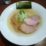 麺処 武壱 - 地鶏清湯　塩　780円