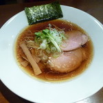 麺処 武壱 - 地鶏清湯　しょうゆ　780円