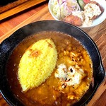 カレーの店 ハバネラ - ランチ焼きチーズカレー 1000円