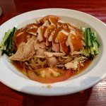 華龍飯店 - 【2017.6.19(月)】棒々鶏冷麺(並盛)880円