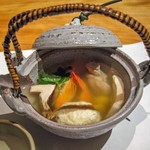 赤坂松葉屋 - 松茸の土瓶蒸し