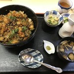 天ぷら てんちゃん - 鳴海まぜ天丼ごはん大盛