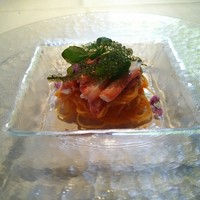 キメラ - 紅ズワイガニの冷製カペッリーニ