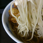 峠そば - そばアップ