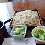 四季味亭くさか - ざるそば（\735税込み）