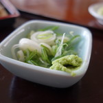 四季味亭くさか - 自家製の葱でしょうか