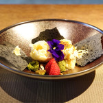 ラベンダーとパッションフルーツのジェラート