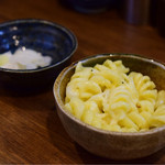 大虎 - セットのサラダ＆小鉢