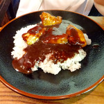 ヴィラ・アフガン - チキンカレー1300円ご飯S（150g）辛さB（やや辛）