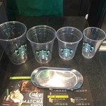 スターバックスコーヒー - 写真を撮ると・・そろえてくれました