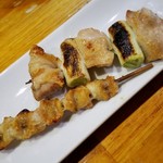 炭火串焼屋 なつや - ネギマとぼんじり