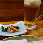 炭火串焼屋 なつや - お通し