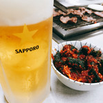 福栄 - ビール＆キムチ