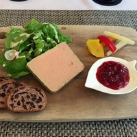 ラ ポルト - 白レバーのテリーヌ
