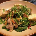 肴処 志堅原 - ゴーヤチャンプルー