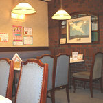 フレンチクォーター - 喫茶店っぽい店内