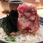 2017.6.19。ぜいたく丼（梅）のアップ。