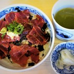 まぐろどんぶり瀬川 - まぐろ丼・大盛り　1,100円