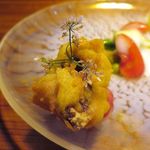 Ristorante Pinocchio - 天然鱧のベニエと野菜のマチュドニア