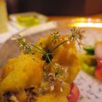 Ristorante Pinocchio - 天然鱧のベニエと野菜のマチュドニア