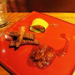 Ristorante Pinocchio - 藁で燻した備前牛リブロースのロースト
      